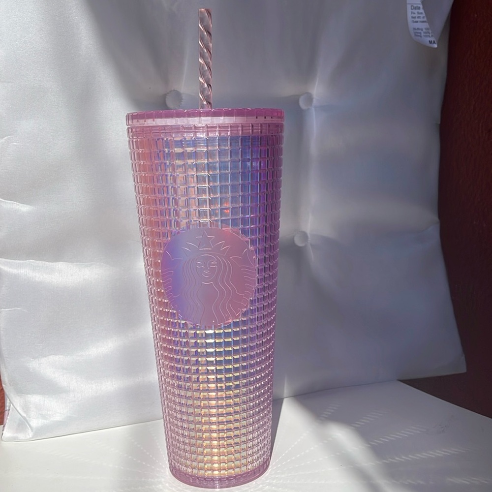 Starbuck iridescent grid cup